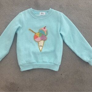 Lola ice cream sweatshirt age 8